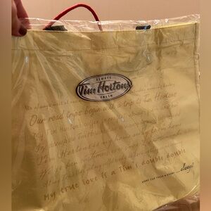 Plastic bag with logo